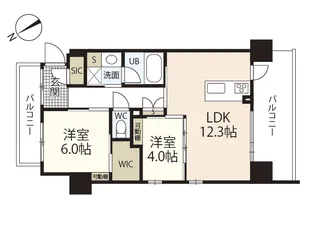 リッチコートK【5階】の間取り