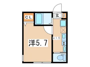 グランフェリオ横浜1【1階】の間取り