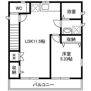 スプリングヒル【2階】の間取り