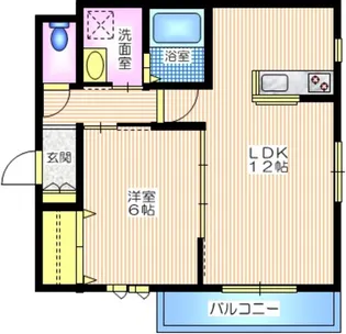グレイテル【3階】の間取り