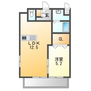 MTF-I【4階】の間取り