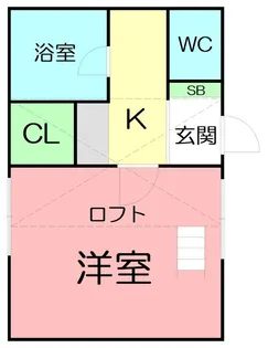 カールヘルム【1階】の間取り