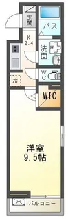 ル・ボヌール新居浜【1階】の間取り