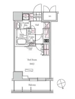 アーバネックス三田【13階】の間取り