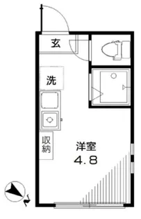 アーバンプレイス新宿中落合B【1階】の間取り