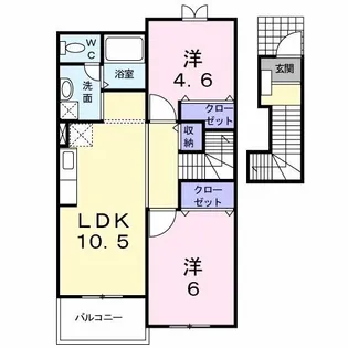 ANNEX31-III【2階】の間取り