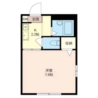 アネックス久我山【1階】の間取り