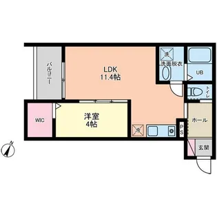 Villa Poire【3階】の間取り