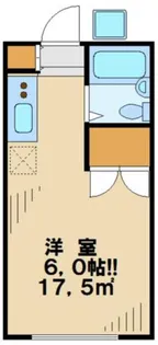 コーポ入江【2階】の間取り