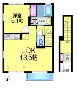 Heim Azalea ハイム アゼイリア【2階】の間取り