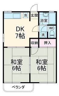 ハートピアEAST B【2階】の間取り