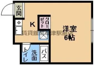COLORS南草津I【1階】の間取り