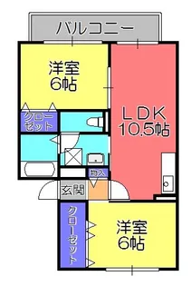 リサージュ8【2階】の間取り