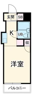 スカイコート日吉【2階】の間取り