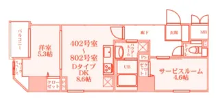 IL PRIMO KISOYA【4階】の間取り