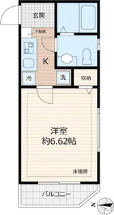 ピアコートTM大山参番館【4階】の間取り