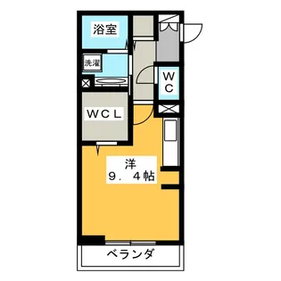 サンフィールド【1階】の間取り