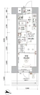 ARCOBALENO HASUNEII【2階】の間取り