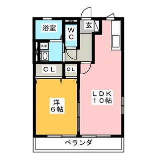 エスペランサ夢【1階】の間取り
