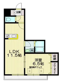 レジデンス吉祥寺北町【2階】の間取り