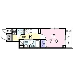 Faucet【3階】の間取り