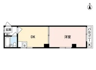 アップルアイレジデンス【4階】の間取り