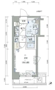 ヴェルト墨田ノース【3階】の間取り