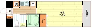 セイワパレス堂島シティ【10階】の間取り