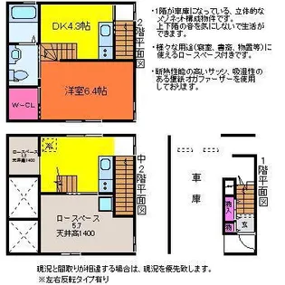 COMODO関屋の間取り