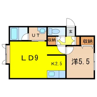 Lovely【2階】の間取り