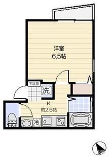 アクロス蔵前【2階】の間取り