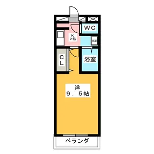 A・City中島東【1階】の間取り
