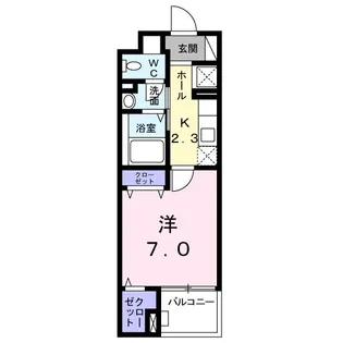 グランツ大口【3階】の間取り