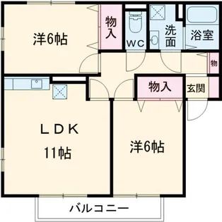 C-winds【1階】の間取り