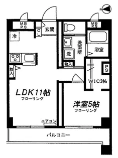 ライオンズマンション江田第3【4階】の間取り