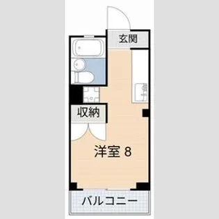メゾンマルキ【1階】の間取り