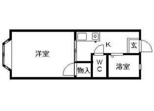 ハーモニースクエア【2階】の間取り