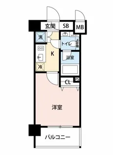 ハーモニーレジデンス羽田WEST【4階】の間取り