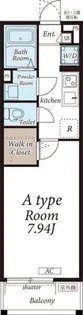 グレイス大和【2階】の間取り