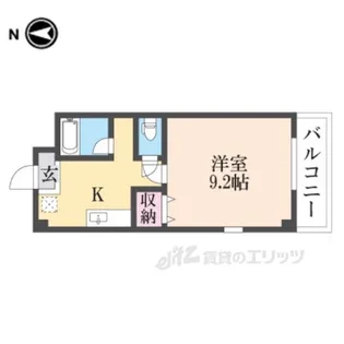 ヴィラ ミユキ【2階】の間取り