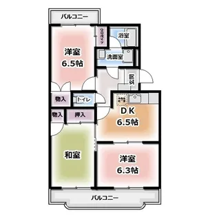 ファミーユ石田【1階】の間取り