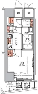 ハーモニーレジデンス三田【2階】の間取り
