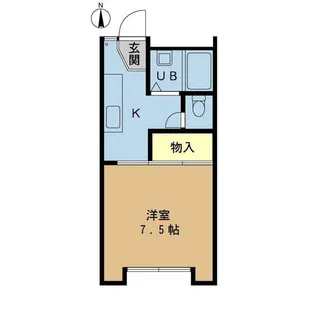 モーシャ幸町【1階】の間取り
