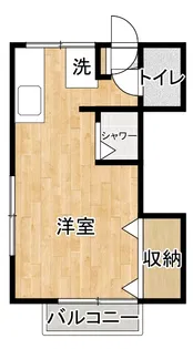 角重マンション【3階】の間取り