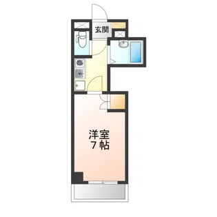 パンション白川【2階】の間取り