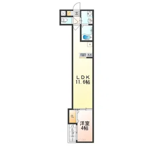 H-maison姫島III【2階】の間取り