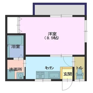 グリーンハイツ【2階】の間取り