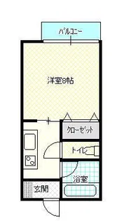 ル・マルシェ【2階】の間取り
