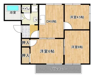 ドミール千田【2階】の間取り