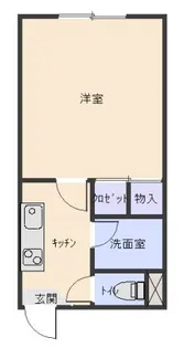 有川ビル【3階】の間取り